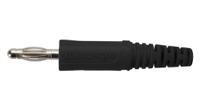 di-fk-9-s-ni-sw Schutzinger Black Plug Banana Connector, 4 mm Connector, Screw Termination, 32A, 33 And 70V ac/dc, Nickel Plating