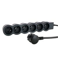 049486 Legrand 1.5m 6 Socket Type E - French Extension Lead