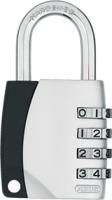15540-bdfnli ABUS Combination Steel, Zinc Combination Padlock, 6.35mm Shackle, 82.5mm Body