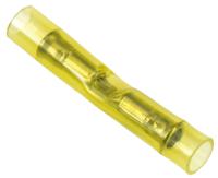 323994 TE Connectivity, PIDG Butt Splice Connector, Yellow, Insulated, Tin 26 → 24 AWG