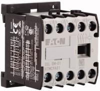 051796-dilem-01380v50hz440v60hz Eaton xStart DILEM Contactor, 380 V ac Coil, 3-Pole, 9 A, 4 kW, 3NO, 380 V ac