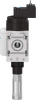 ms4-ee-14-10v24-s-z Festo 3/2 Closed, Monostable Pneumatic Manual Control Valve MS Series, G 1/4, 1/4in, 542599