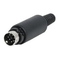 md-60 Same Sky 6 Pole Din, Male, Cable Mount