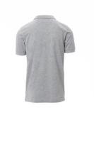 000840-0554-13001-xs Payperwear VENICE MELANGE Grey 10% Polyester, 90% Cotton Polo Shirt, UK- XS, EUR- XS