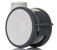 5947-uap-125-p30-13 Tente Swivel Castor Wheel, 110kg Capacity, 125mm Wheel
