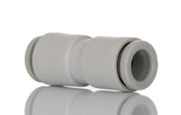 kq2h06-00a SMC KQ2 Series Straight Tube-to-Tube Adaptor, Push In 6 mm to Push In 6 mm, Tube-to-Tube Connection Style