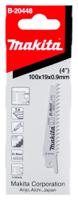 b-20448 Makita, 6 Teeth Per Inch 100mm Cutting Length Reciprocating Saw Blade, Pack of 5