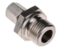 547-7770 RS PRO 1/2 BSP Thermocouple Compression Fitting for Use with Thermocouple, 6mm Probe, RoHS Compliant Standard