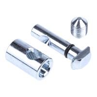 3842-535-458 Bosch Rexroth D17 Quick Connector, Connecting Component, Strut Profile 40 mm, 45 mm, 50 mm, 60 mm, Groove Size 10mm
