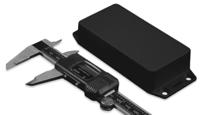1591xxasflbk Hammond 1591 Series Black ABS Enclosure, IP54, Flanged, Black Lid, 99 x 51 x 20mm