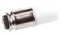 le-mg-24w JKL Components White LED Indicator Lamp, 24V dc, Midget Groove Base, 6.2mm Diameter