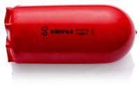 98-66-60 Knipex 140mm Black on Red Cable Cover in Plastic, 60mm Inside dia.