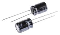 eeufr1e221 Panasonic 220μF Aluminium Electrolytic Aluminium Electrolytic Capacitor 25V dc, Radial, Through Hole - EEUFR1E221