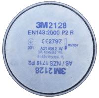 2128 Filter 3M 2000 Dust for use with 3M 2000 Series Respirator