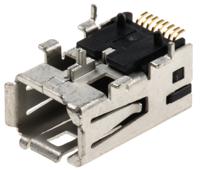 1981080-1 TE Connectivity Surface Mount Mini I/O Connector Female