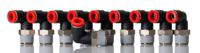 c01470838 Norgren Pneufit C Series Swivel Elbow, R 3/8 to Push In 8 mm, Threaded-to-Tube Connection Style