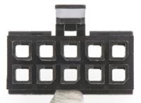 1-794617-0 TE Connectivity, Micro MATE-N-LOK Female Connector Housing, 3mm Pitch, 10 Way, 2 Row