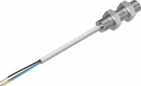 sien-m8b-ps-k-l Festo Inductive Threaded Barrel Proximity Sensor, M8, 1.5 mm Detection, PNP NO, 10 → 30 V dc