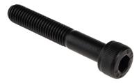 468-0212 RS PRO Black, Self-Colour Steel Hex Socket Cap Screw, DIN 912, M8 x 50mm