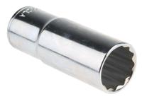 s22la Facom 1/2 in Drive 22mm Long Socket, 12 point, 77 mm Overall Length
