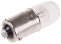 105-039 RS PRO Orange Indicator Lamp, 220/250V, BA9s Base