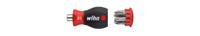 33741 Wiha Phillips, Pozidriv Bit Holder Screwdriver, 6-Piece