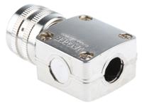 5320-030-06 Jaeger Circular Connector, 3 Contacts, Cable, Standard Connector, Female, IP50, IP54