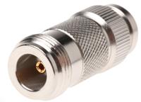 j01019a0008 Telegartner Straight RF Adapter TNC Plug to N Socket
