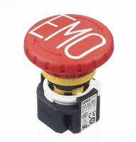 xa1e-bv403rh-emo Idec XA Series Twist Release Emergency Stop Push Button, Panel Mount, 16mm Cutout, 3 NC, IP65