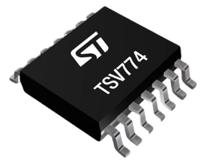 tsv774ipt TSV774IPT STMicroelectronics, Operational Amplifier, 20 MHz, 14-Pin 5.5 V ac TSSOP-14