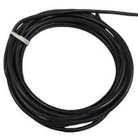 wi-m-20-10-0 Mueller Electric WI-M-20 Series Black Test Lead Wire, 20 AWG, 41/0.127 mm, 10ft, Silicone Insulation, WI-M-20-10-0