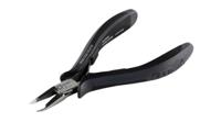 rnd-550-00259 RND RND 550-00259 Pliers, 130 mm Overall, Angled, Straight Tip, 5mm Jaw, ESD