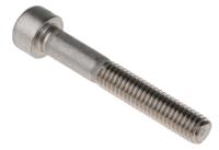 187-1459 RS PRO Stainless Steel Hex Socket Cap Screw, DIN 912, M6 x 40mm