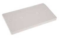 k3828-whi MK Electric White 2 Gang Blanking Plate