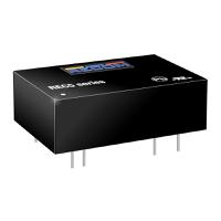 rec5-2412srwzh2a Recom REC5 DC-DC Converter, 12V dc/ 420mA Output, 9 → 36 V dc Input, 5W, Through Hole, +75°C Max Temp -40°C Min