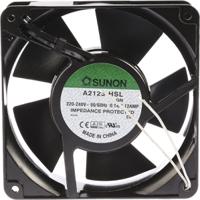 a2123-hslgn Sunon A2123 Series Axial Fan, 230 V ac, AC Operation, 161.4m³/h, 22W, 120mA Max, 120 x 120 x 38mm