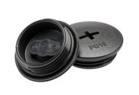 hpp16-bk080 Alpha Wire Blanking Plug, PG16, Plastic, 27mm Diameter, Threaded