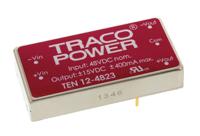 ten-12-4823 TRACOPOWER TEN 12 DC-DC Converter, ±15V dc/ ±400mA Output, 18 → 75 V dc Input, 12W, Through Hole, +85°C Max Temp