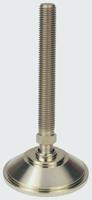 a070006 Nu-Tech Engineering M16 Steel Adjustable Foot, 1500kg Static Load Capacity 10° Tilt Angle