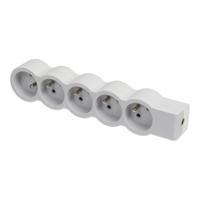 049498 Legrand 5 Socket Type E - French Extension Lead