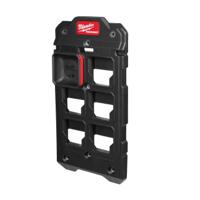 4932493380 Storage Bin, 450mm x 100mm x 100mm, Black, Red