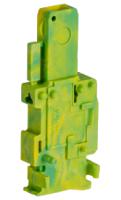 3210143 Phoenix Contact  5/1-R GNYE, PP-H 2 Series Green/Yellow, 4mm², Push In Termination