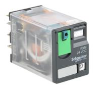 rxm4ab2bd Schneider Electric Plug In Power Relay, 24V dc Coil, 8A Switching Current, 4PDT