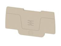 2751080000 Weidmuller, ASEP 2C 2.5 End Plate for use with  for use with Terminal Blocks