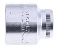 03010030 STAHLWILLE 1/2 in Drive 30mm Standard Socket, 12 point, 45 mm Overall Length