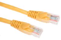 557-244 RS PRO, 5m Cat5e, Yellow RJ45 to Male RJ45 Male, U/UTP Unshielded, Terminated PVC Sheath