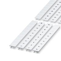 10530270001 Phoenix Contact, ZB 10.QR : 1 -10 Marker Strip for use with  for use with Terminal Blocks