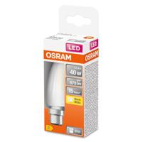4058075437227 LEDVANCE 40580 B22d LED Bulbs 4 W(40W), 2700K, Warm White, Mini Candle shape