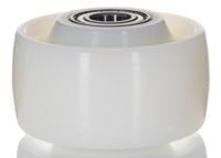 top100x50-20 Tente White Polyamide Low Roll Resistence Trolley Wheel, 1200kg