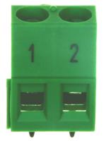1872392 Phoenix Contact MKDS 1.5/2-5.08 BD:1.2 Series PCB Terminal Block, 2-Contact, 5.08mm Pitch, Through Hole Mount, 1-Row,